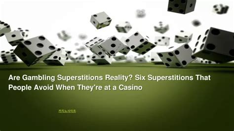 casino superstitions|gambling superstitions.